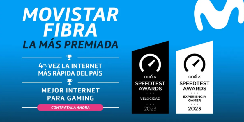Movistar, premiada por cuarta vez como la Internet más rápida de ...